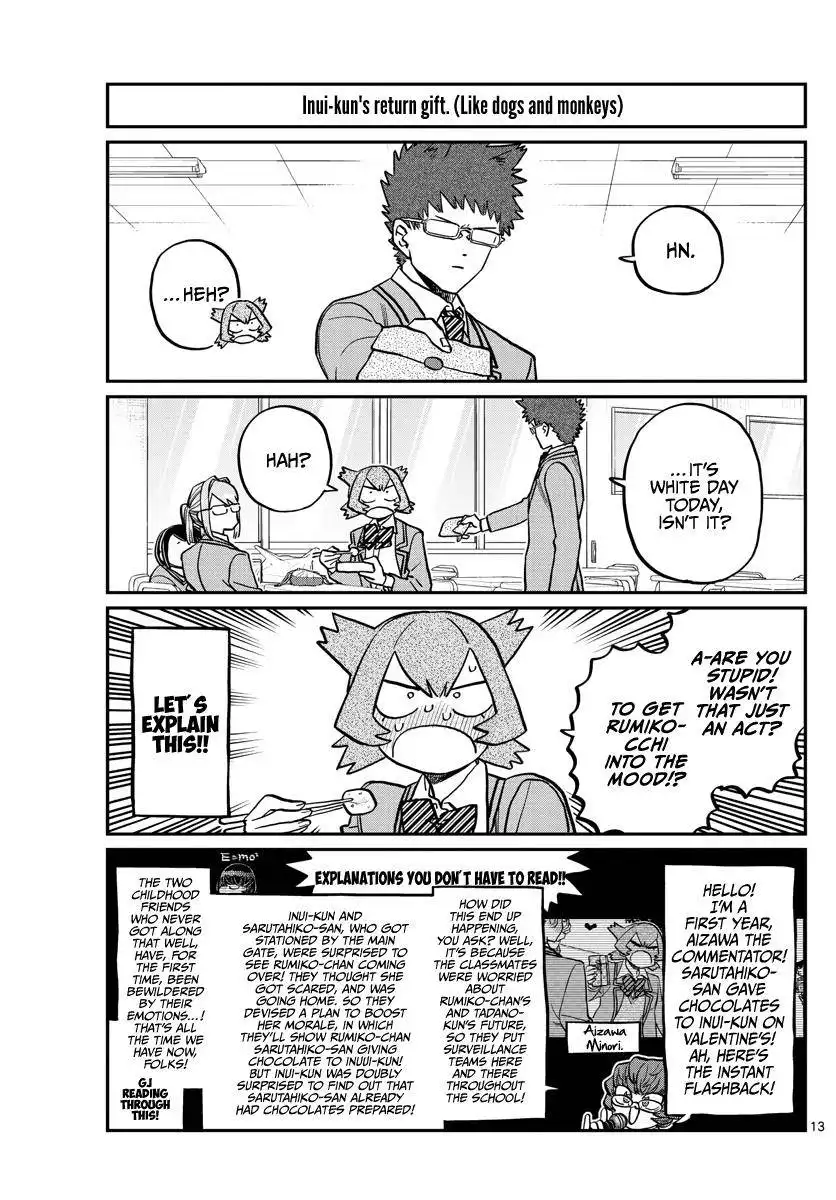 Komi-san wa Komyushou Desu Chapter 316 13